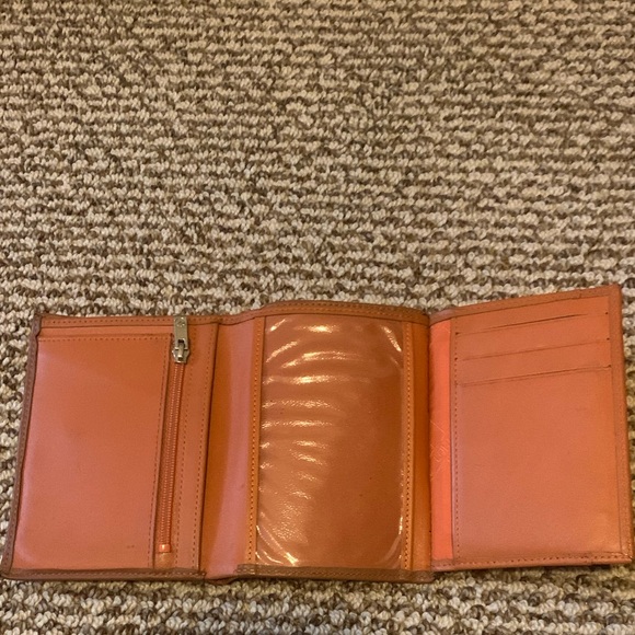 Longchamp Leather Tri-Fold Wallet - Picture 7 of 14